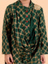 Boys Ethnic Motifs Printed Pure Cotton Kurta With Pyjamas Nahru Jacket